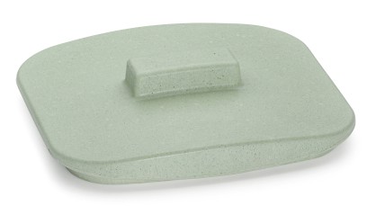 Víko VIRGO BASIC 001 - světlá zelená, bez dekoru, lak mat