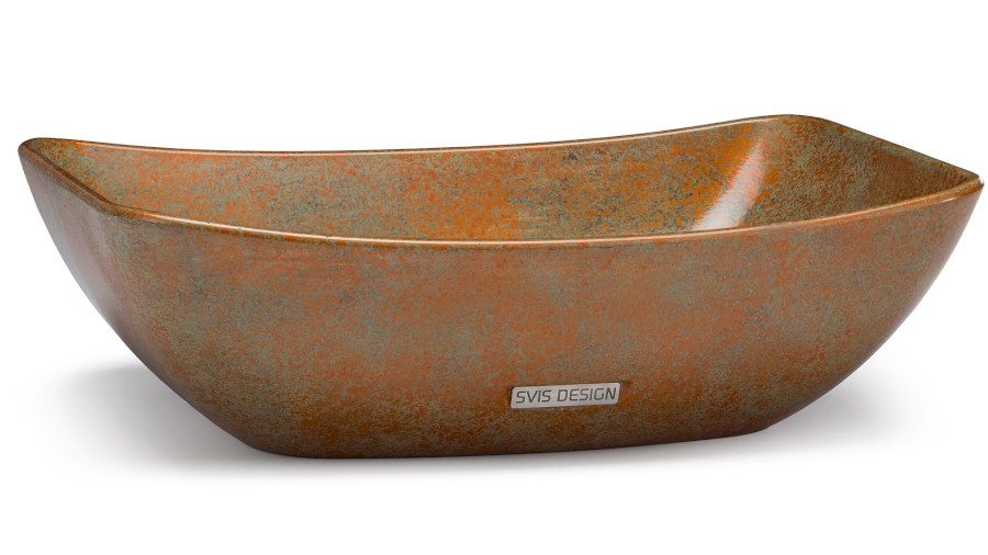 13642-umyvadlo_virgo_basic_smokedmetal_copperandgreen_01 Umyvadlo 50 cm VIRGO BASIC - SMOKED METAL, měděná a zelená, lak polomatný