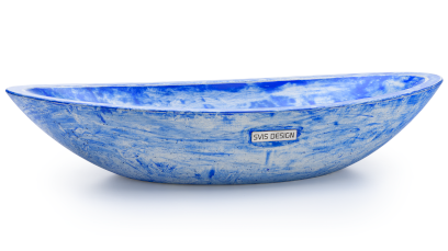 Umyvadlo 60 cm ORION BASIC - THRILL, modrá, lak mat