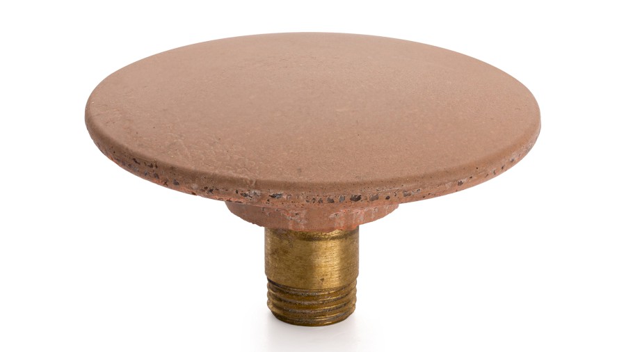 Å roubovacÃ­ krytka vÃ½pusti 65 mm - hnÄdÃ¡, bez dekoru, lak mat