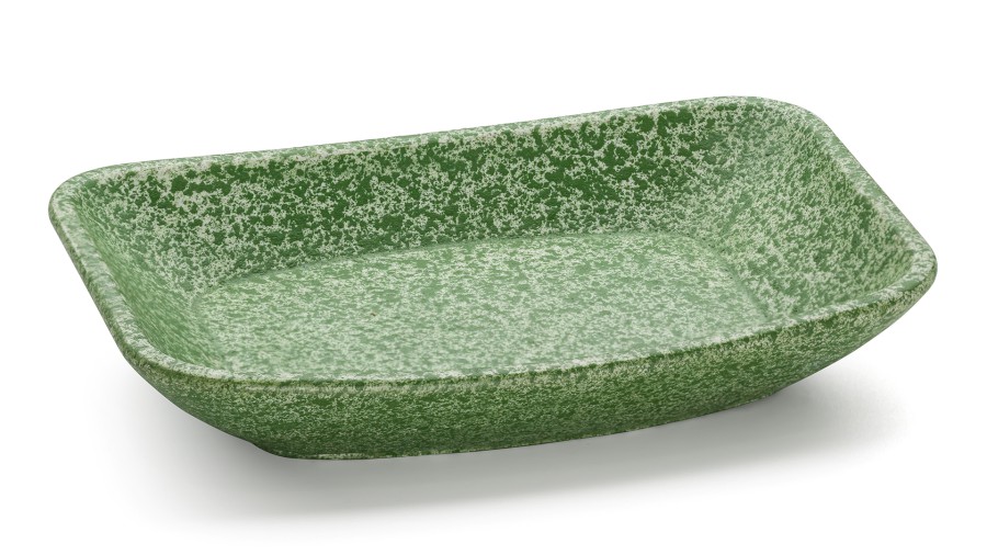 Miska 15 cm VIRGO BASIC - SPLASH zelená, lak mat