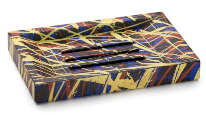 Mýdlenka 15 cm SIRIUS BASIC - PUNK, černá, lak mat