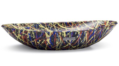 Umyvadlo 60 cm DIAMOND BASIC - PUNK černá, lak mat