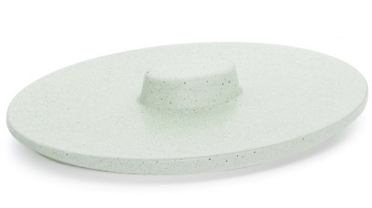 Víko ORION BASIC 001 - světlá zelená, bez dekoru, lak mat