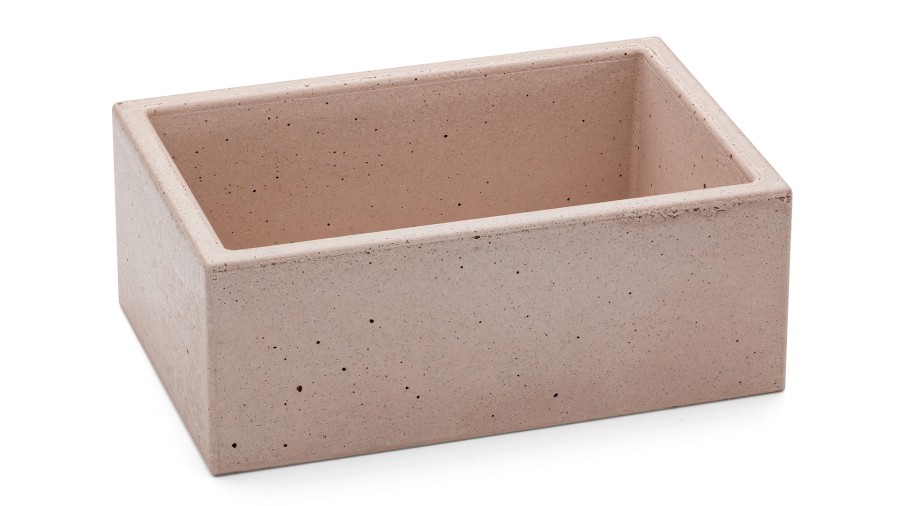 Box SIRIUS BASIC 001 - světlá hnědá, bez dekoru, lak mat