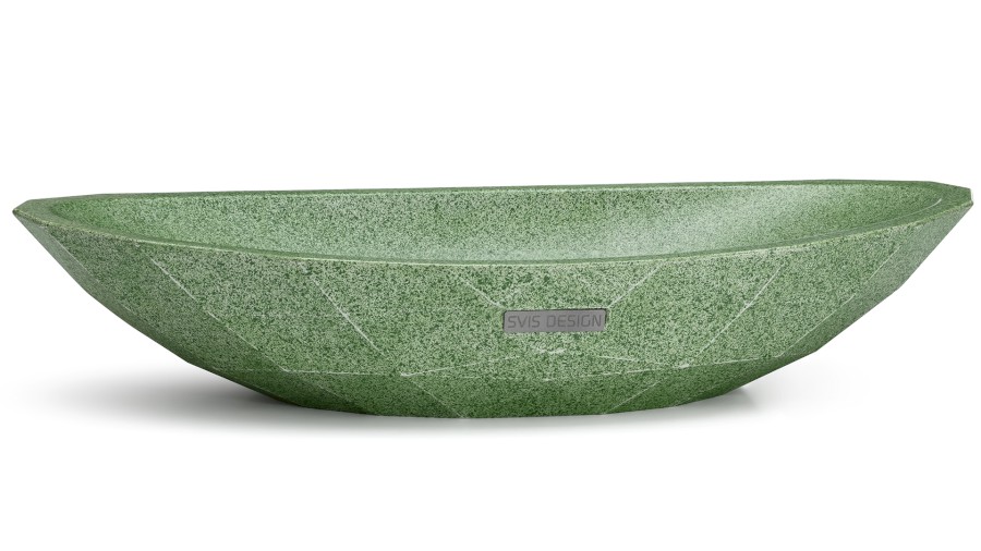 11128-umyvadlo_diamond_basic_splash_green_01 Umyvadlo 60 cm DIAMOND BASIC - SPLASH, zelená, lak mat