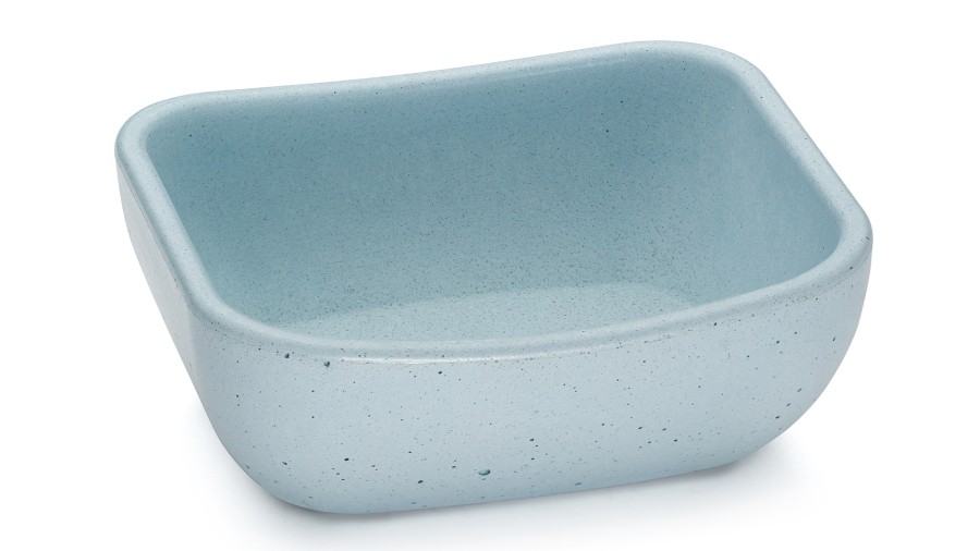 Box VIRGO BASIC 001 - velmi světlá kobaltově modrá, bez dekoru, lak mat