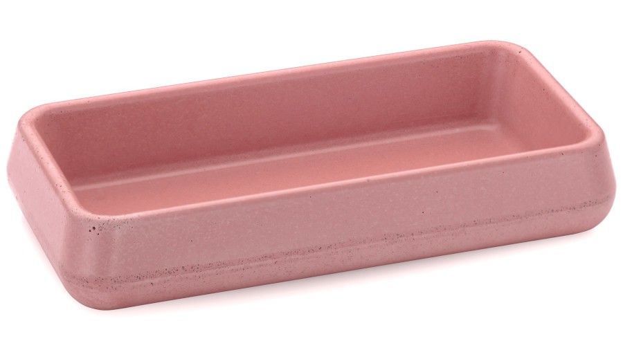 Miska 18,5 cm PERSEUS BASIC - velmi světlá cihlově červená, bez dekoru, lak mat