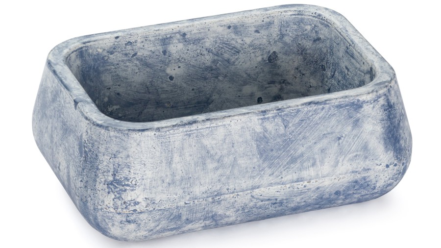 Box PERSEUS BASIC 001 - PATINA, modrošedá, lak mat