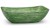 Umyvadlo 50 cm VIRGO BASIC - PATINA, zelená, lak mat