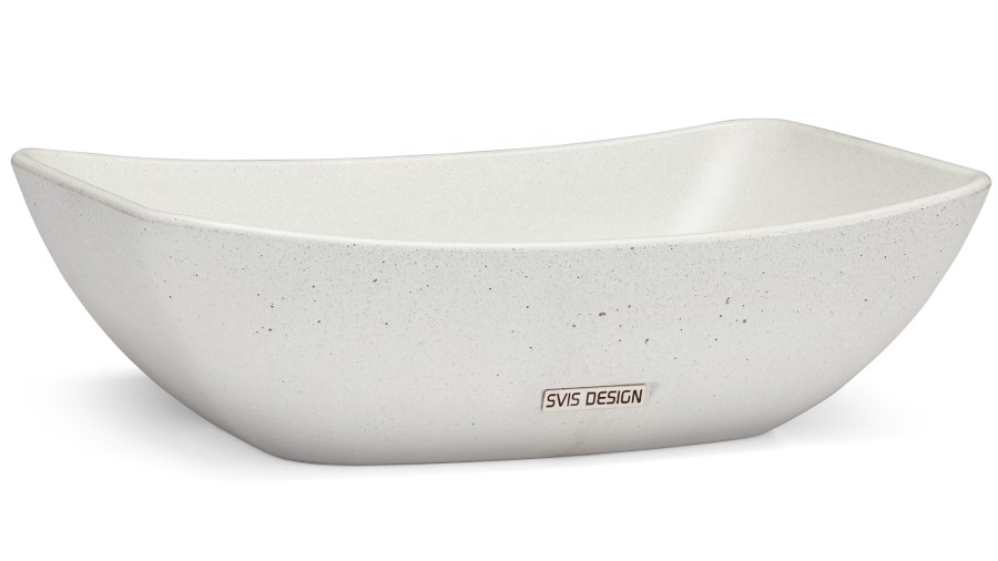 13544-umyvadlo_virgo_basic_natural_02 Umyvadlo 50 cm VIRGO BASIC - natural, bez dekoru, lak mat