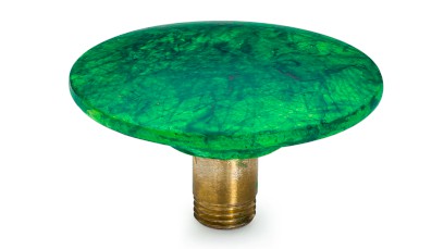 Šroubovací krytka výpusti 65 mm - HURRICANE, zelená, lak mat