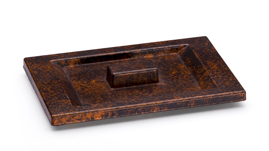 Víko SIRIUS BASIC 001 - SMOKED METAL, měděná a černá, lak polomatný