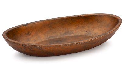 Miska 19 cm ORION BASIC - AGED METAL měděná a černá, lak mat