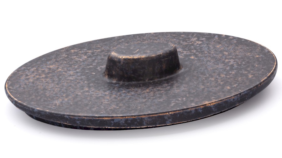 Víko ORION BASIC 001 - DARK STONE, modrá, okrová a černá, lak mat