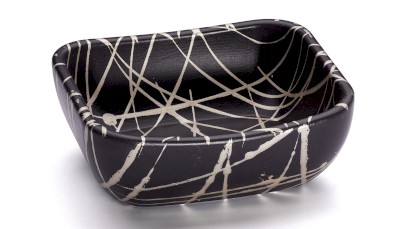 Box VIRGO BASIC 001 - PUNK, černá a champagne, lak polomatný