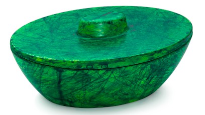 Box s víkem ORION BASIC 001 - HURRICANE, zelená, lak mat