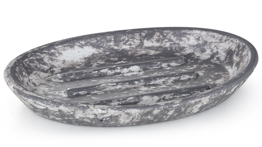 Mýdlenka 15 cm ORION BASIC - STONE šedá, lak mat