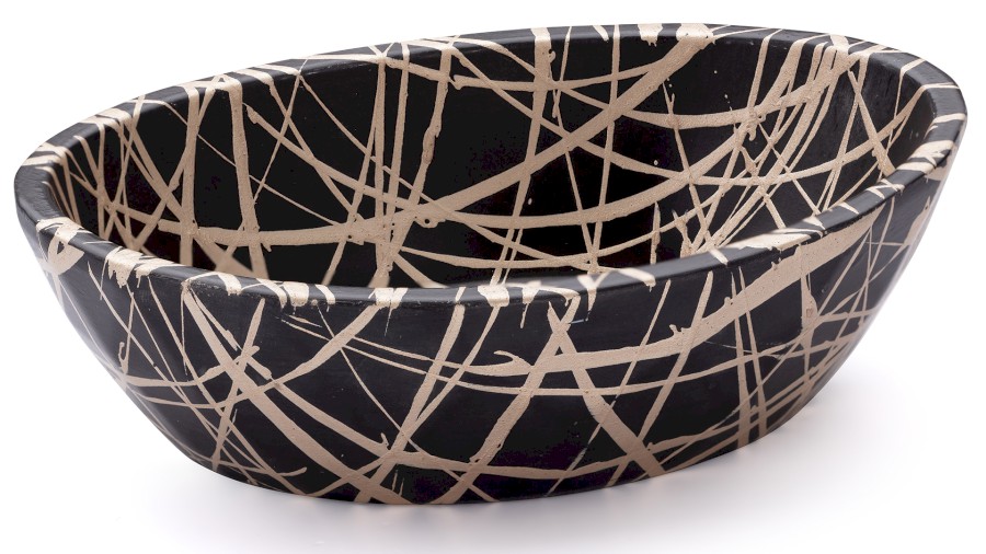 Box DIAMOND BASIC 001 - PUNK, černá a champagne, lak polomatný