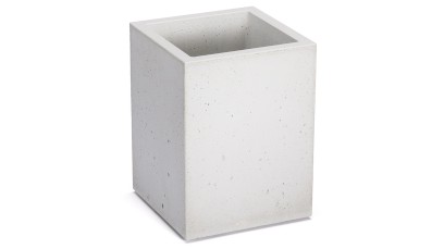 Květináč SIRIUS BASIC 20x20x26 cm - natural, bez dekoru, bez laku