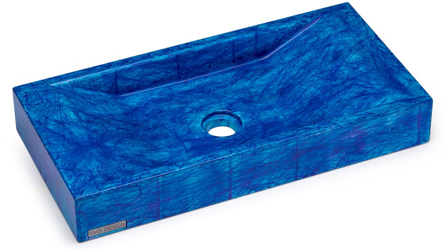 11656-umyvadlo_sirius_basic_hurricane_blue_01 Umyvadlo 60 cm SIRIUS BASIC - HURRICANE, modrá, lak mat