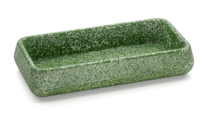 Miska 18,5 cm PERSEUS BASIC - SPLASH, zelená, lak mat