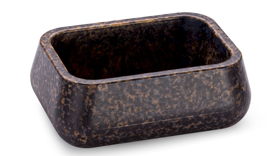 Box PERSEUS BASIC 001 - DARK STONE, modrá, okrová a černá, lak mat