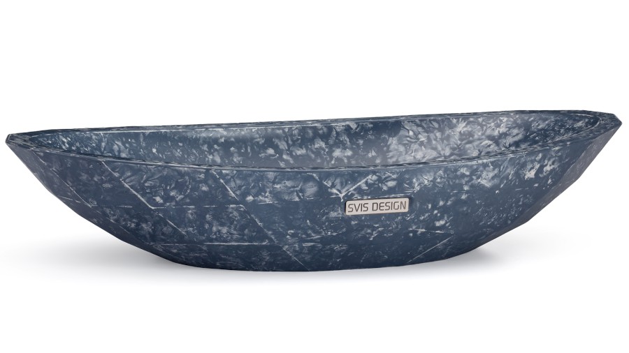 11122-umyvadlo_diamond_basic_fingerpainting_bluegrey_02 Umyvadlo 60 cm DIAMOND BASIC - FINGER PAINTING, modrošedá, lak mat