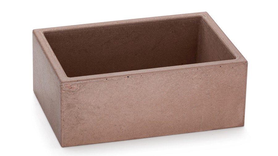 Box SIRIUS BASIC 001 - hnědá, bez dekoru, lak mat