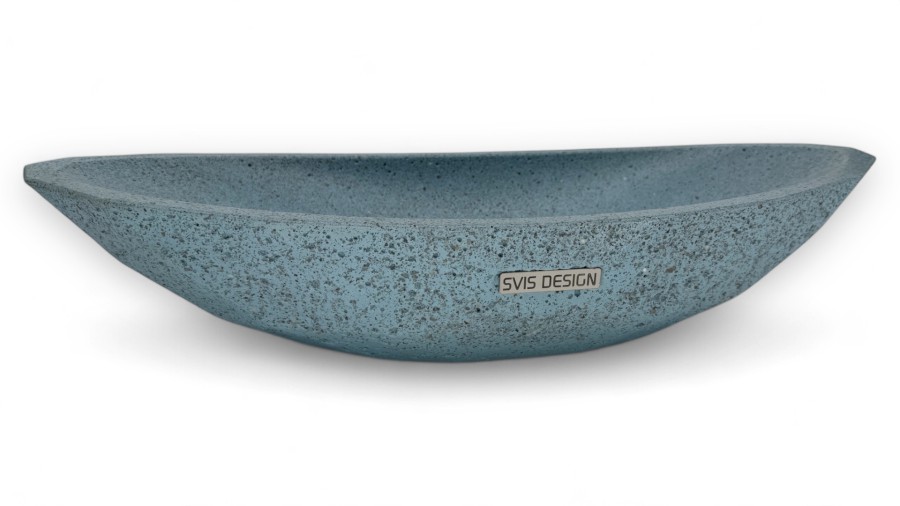 12828-umyvadlo_diamond_hardcore_lightcobaltblue_01 Umyvadlo 60 cm DIAMOND HARDCORE - světlá kobaltově modrá, bez dekoru, lak mat