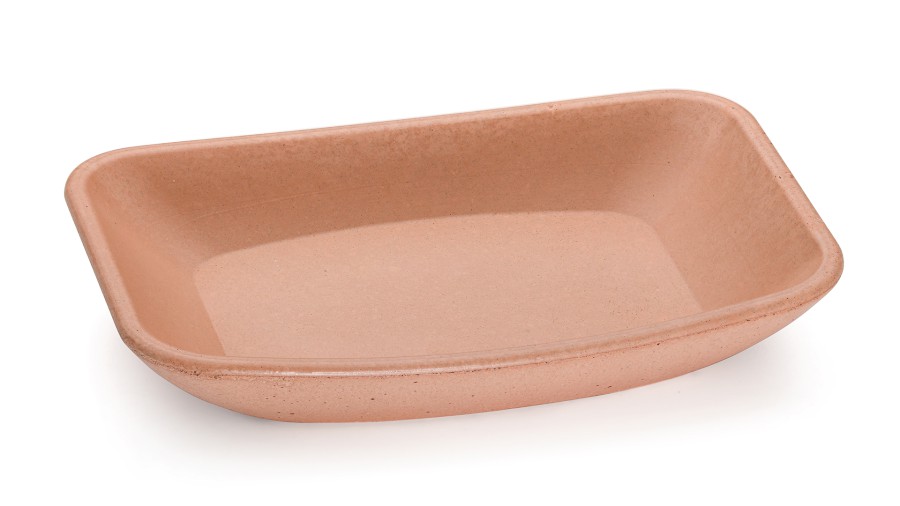 Miska 15 cm VIRGO BASIC - okrová, bez dekoru, lak mat