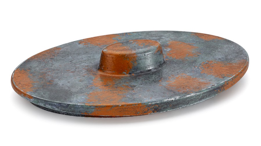 Víko ORION BASIC 001 - ALCHEMY, modrá, černá a měděná,  lak polomatný