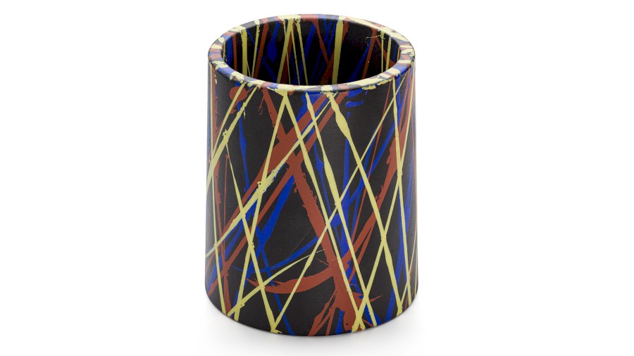 Kelímek COLUMBA BASIC - PUNK, černá, lak mat