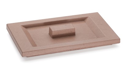 Víko SIRIUS BASIC 001 - hnědá, bez dekoru, lak mat