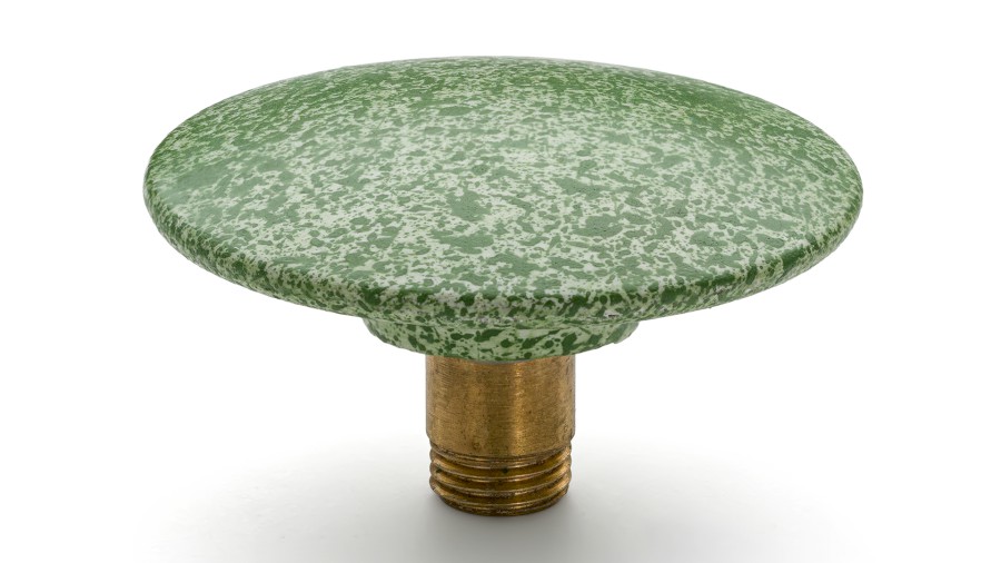 Šroubovací krytka výpusti 65 mm - SPLASH, zelená, lak mat