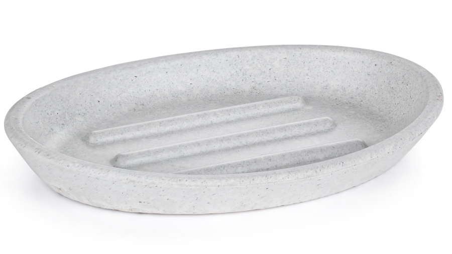 Mýdlenka betonová 15 cm ORION BASIC - přírodní, bez dekoru, lak mat