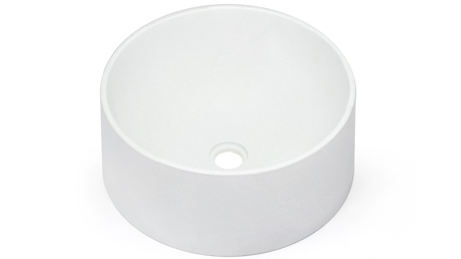 14670-umyvadlo_columba_basic_natural_01 Umyvadlo 40 cm COLUMBA BASIC - přírodní, bez dekoru, lak mat