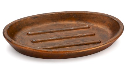 Mýdlenka 15 cm ORION BASIC - AGED METAL měděná a černá, lak mat