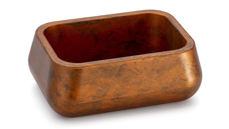 Box PERSEUS BASIC 001 - AGED METAL, měděná a černá, lak mat