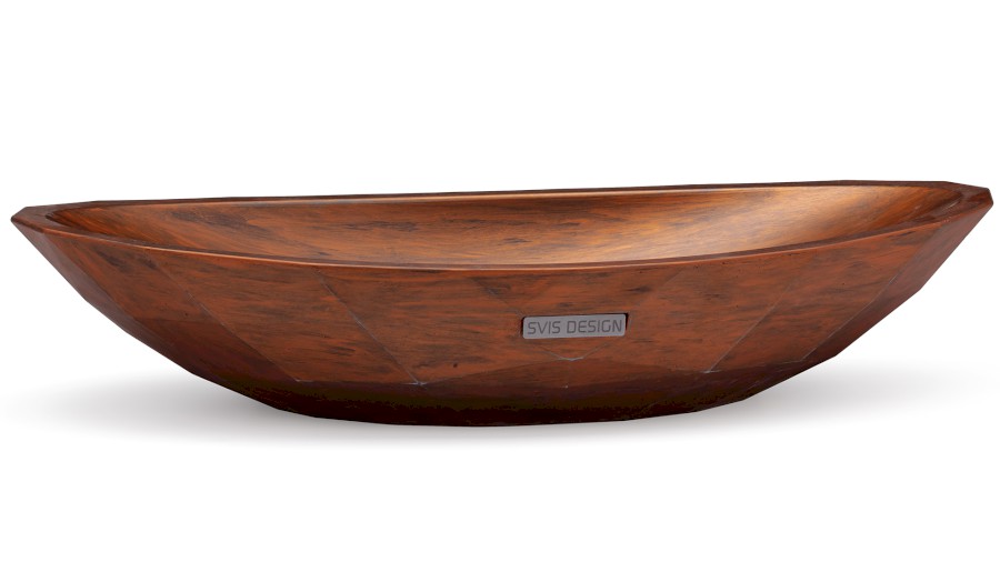 11093-umyvadlo_diamond_basic_agedmetal_copperandblack_01 Umyvadlo 60 cm DIAMOND BASIC - AGED METAL, měděná a černá, lak mat