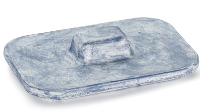 Víko PERSEUS BASIC 001 - PATINA, modrošedá, lak mat