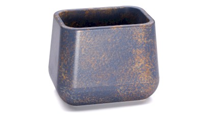 Kelímek PERSEUS BASIC - GRANITE, modrošedá a okrová, lak polomatný