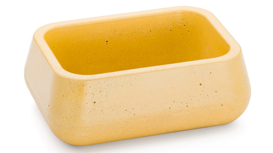 Box PERSEUS BASIC 001 - tmavá žlutá, bez dekoru, lak mat