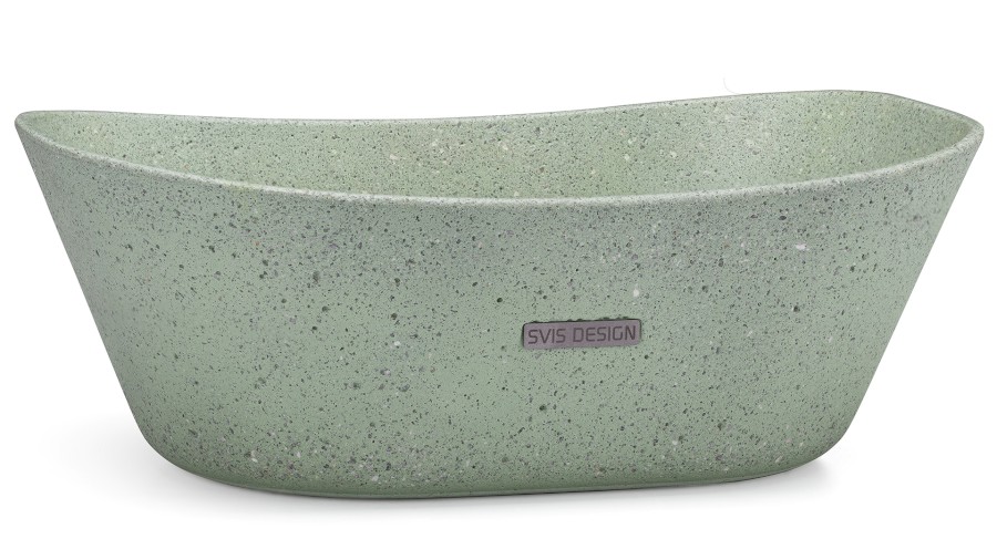 15495-umyvadlo_libra_hardcore_green_01 Umyvadlo 50 cm LIBRA HARDCORE - zelená, bez dekoru, lak mat