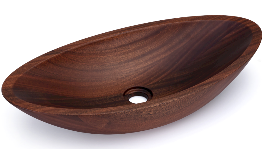 Umyvadlo ORION 60 cm SAPELLI lak lesklý natural