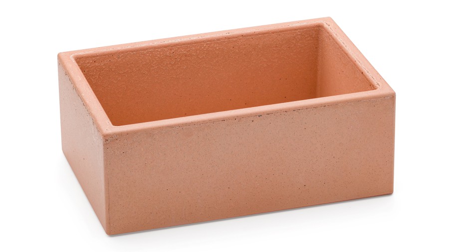 Box SIRIUS BASIC 001 - okrová, bez dekoru, lak mat