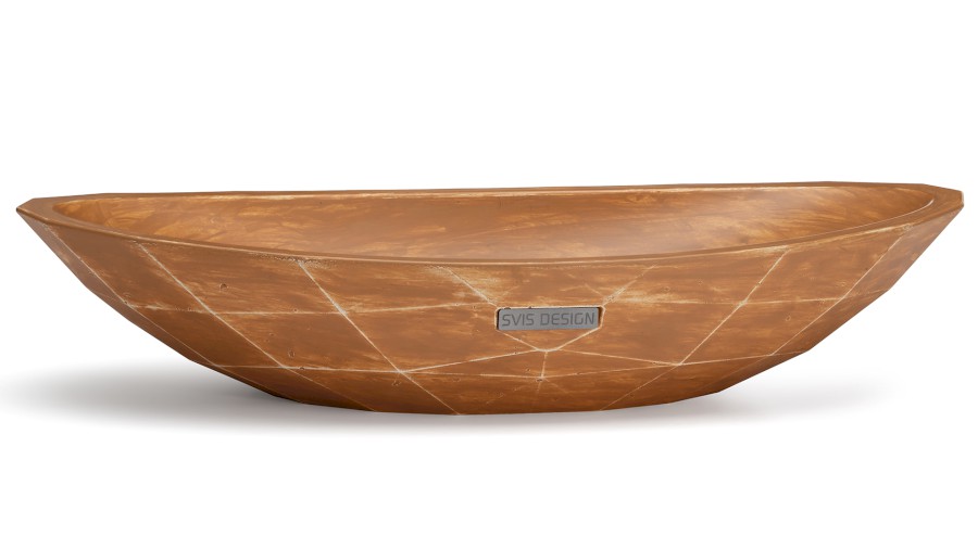 11101-umyvadlo_diamond_basic_patina_ocher_01 Umyvadlo 60 cm DIAMOND BASIC - PATINA, okrová, lak mat