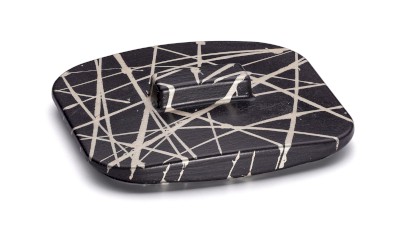 Víko VIRGO BASIC 001 - PUNK, černá a champagne, lak polomatný