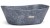 12331-umyvadlo_libra_basic_fingerpainting_bluegrey_02 Umyvadlo 50 cm LIBRA BASIC - FINGER PAINTING modrošedá, lak mat