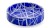 18242-miska_columba_basic_punk_blueandwhite_02 Miska 15 cm COLUMBA BASIC - PUNK modrá a bílá, lak mat